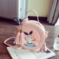 Guangzhou trade comany Mode hohe qualität Rosa mädchen side taschen damen handtaschen für mädchen
